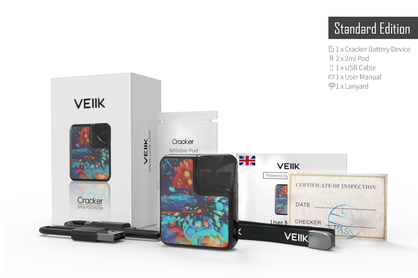 VEIIK easy to use vape devices excellent performance for e cig market-9