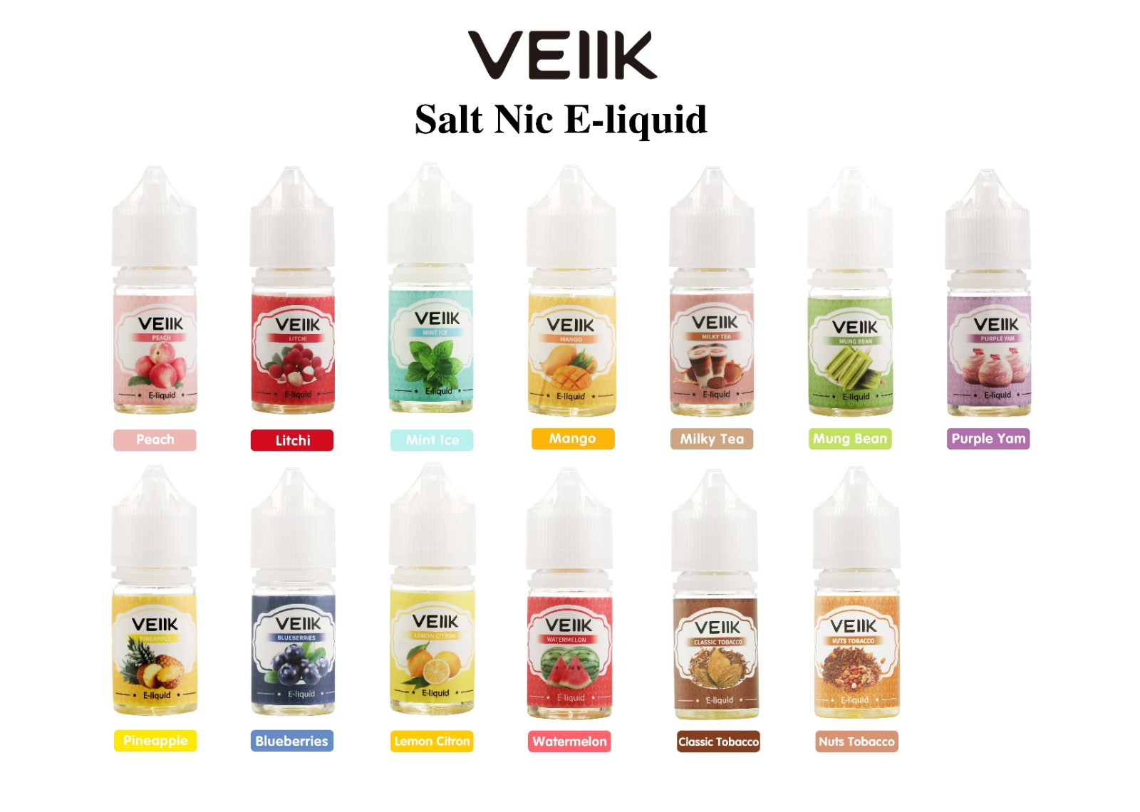 VEIIK premium e-liquids supplier for vape cigarette-1