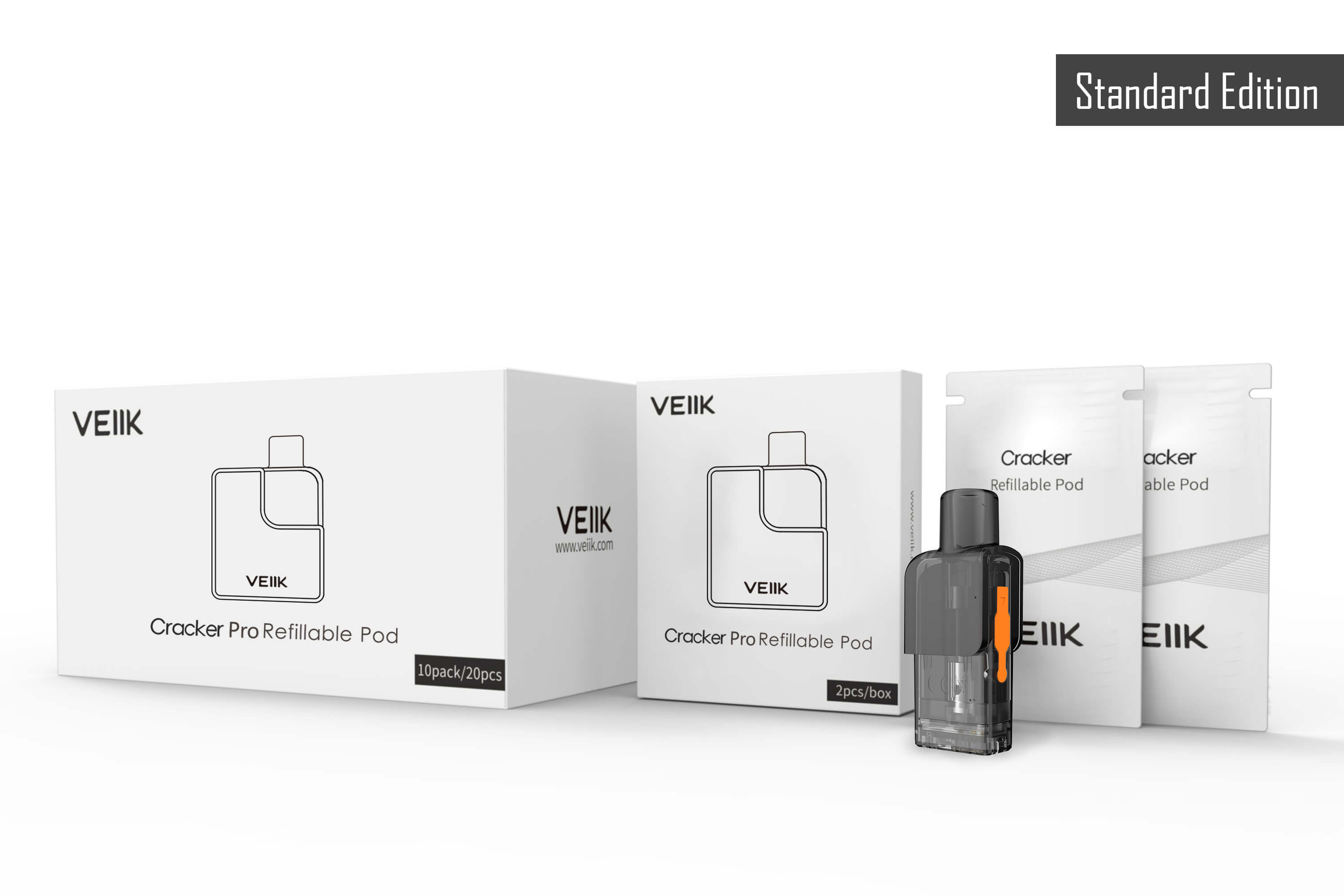 VEIIK refillable pod systems distributor for e cig market-10