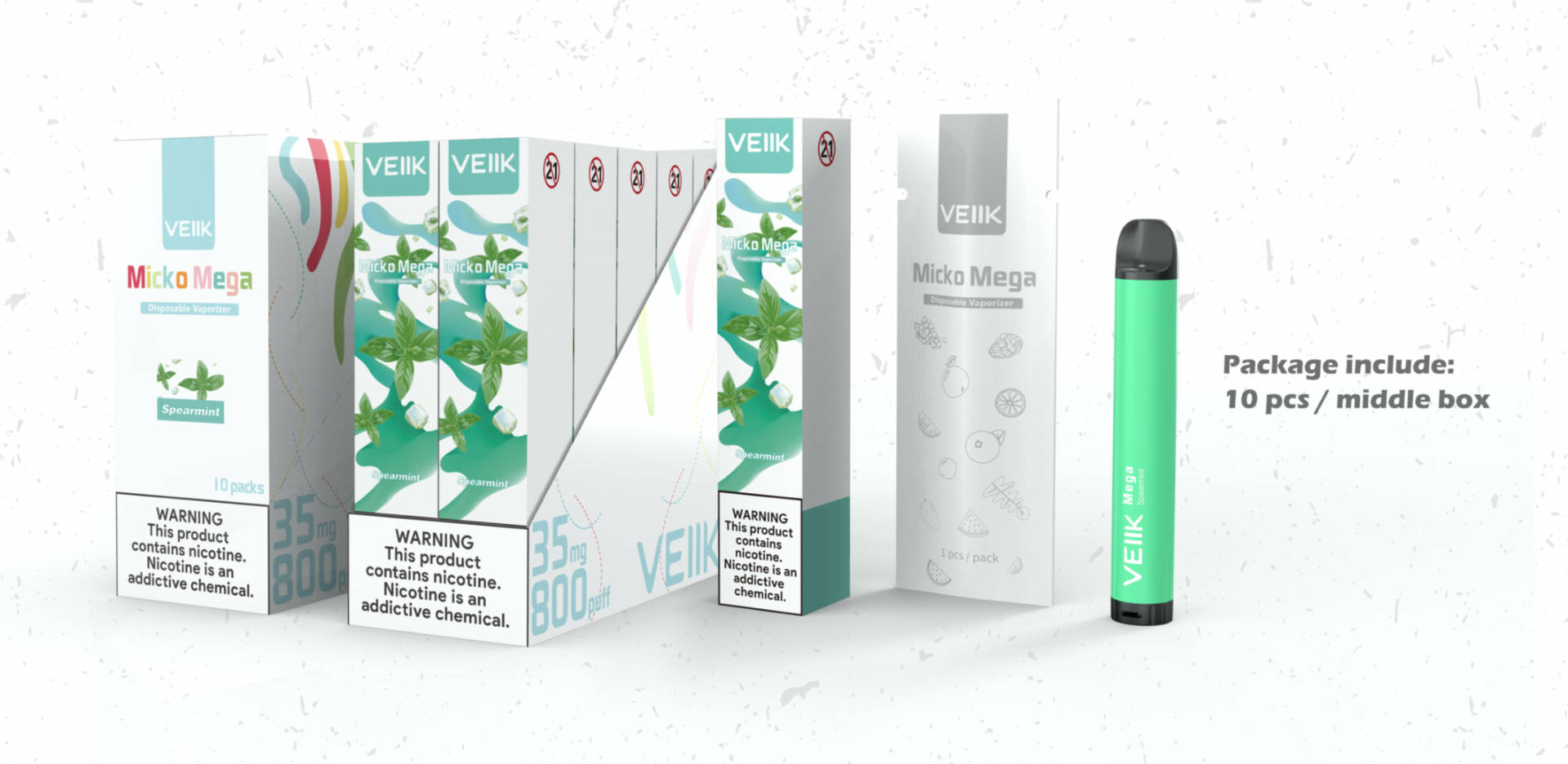 VEIIK bulk vape pens best manufacturer for e cig market-7